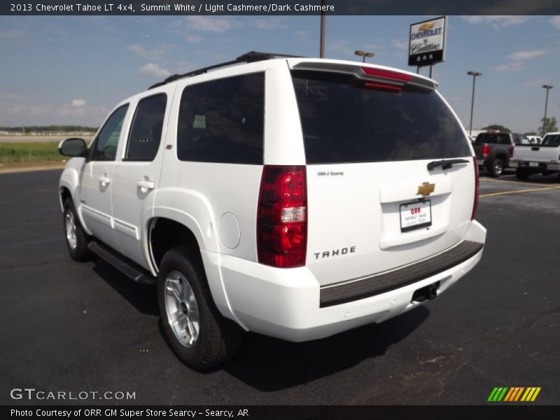 Summit White / Light Cashmere/Dark Cashmere 2013 Chevrolet Tahoe LT 4x4