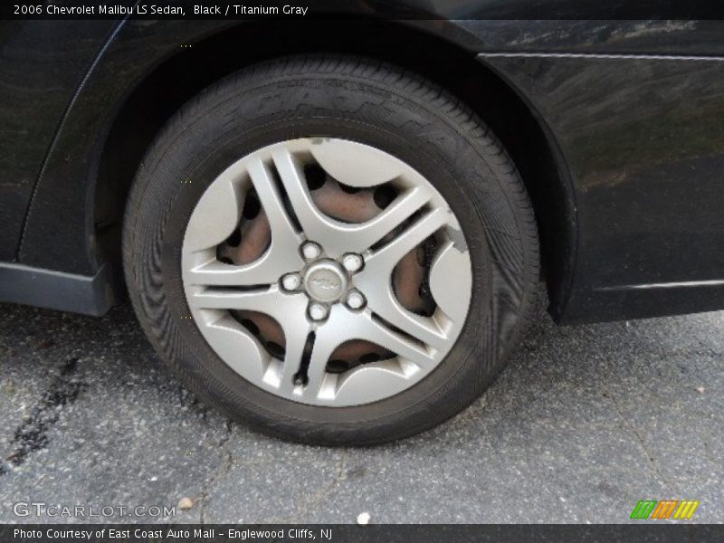 Black / Titanium Gray 2006 Chevrolet Malibu LS Sedan