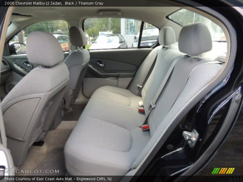 Black / Titanium Gray 2006 Chevrolet Malibu LS Sedan
