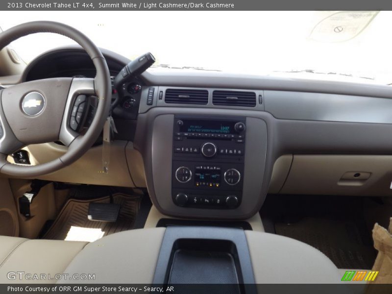 Summit White / Light Cashmere/Dark Cashmere 2013 Chevrolet Tahoe LT 4x4