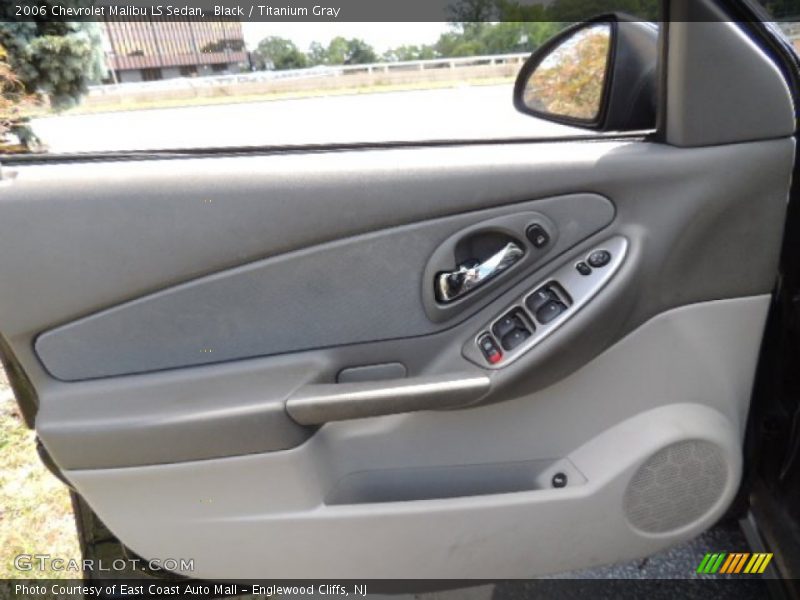 Black / Titanium Gray 2006 Chevrolet Malibu LS Sedan