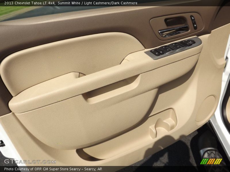 Summit White / Light Cashmere/Dark Cashmere 2013 Chevrolet Tahoe LT 4x4