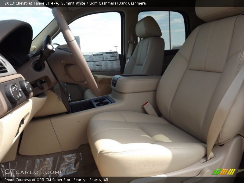 Summit White / Light Cashmere/Dark Cashmere 2013 Chevrolet Tahoe LT 4x4