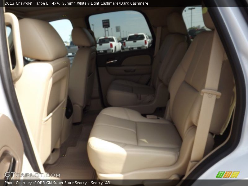 Summit White / Light Cashmere/Dark Cashmere 2013 Chevrolet Tahoe LT 4x4