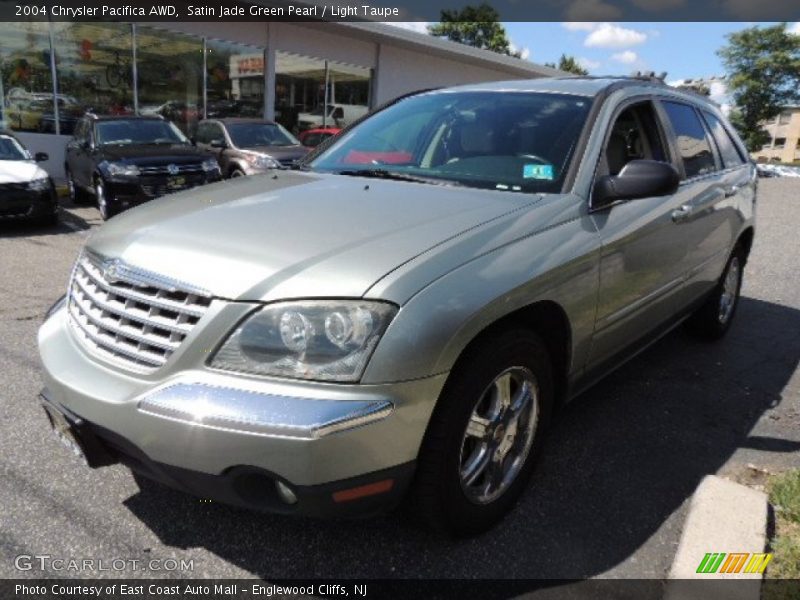 Satin Jade Green Pearl / Light Taupe 2004 Chrysler Pacifica AWD