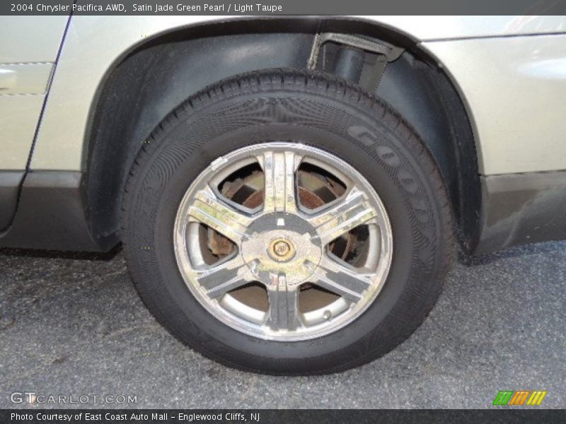 Satin Jade Green Pearl / Light Taupe 2004 Chrysler Pacifica AWD