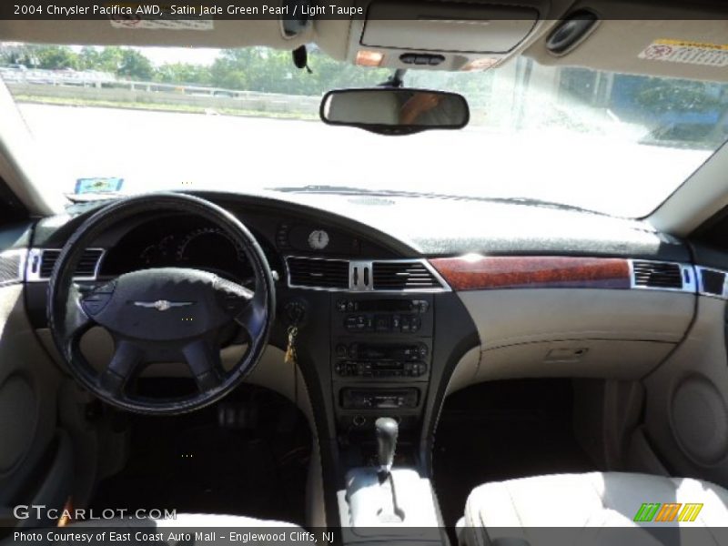 Satin Jade Green Pearl / Light Taupe 2004 Chrysler Pacifica AWD