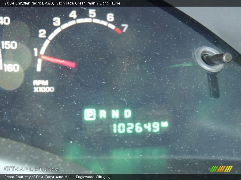 Satin Jade Green Pearl / Light Taupe 2004 Chrysler Pacifica AWD