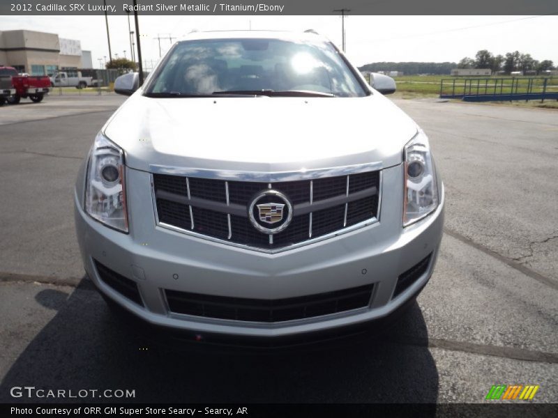 Radiant Silver Metallic / Titanium/Ebony 2012 Cadillac SRX Luxury