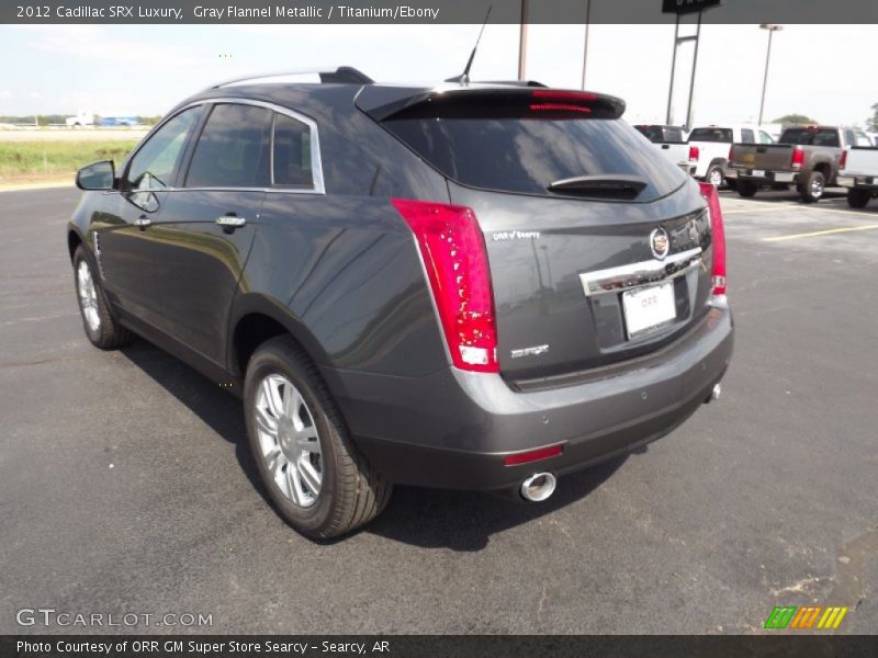 Gray Flannel Metallic / Titanium/Ebony 2012 Cadillac SRX Luxury