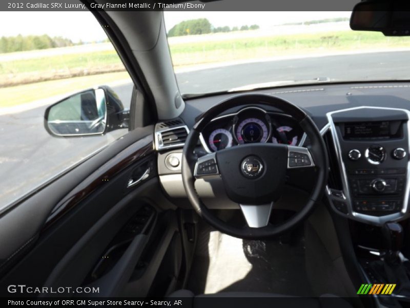 Gray Flannel Metallic / Titanium/Ebony 2012 Cadillac SRX Luxury
