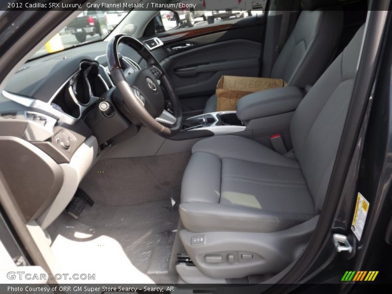 Gray Flannel Metallic / Titanium/Ebony 2012 Cadillac SRX Luxury