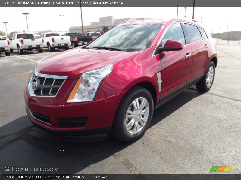 Crystal Red Tintcoat / Shale/Brownstone 2012 Cadillac SRX Luxury