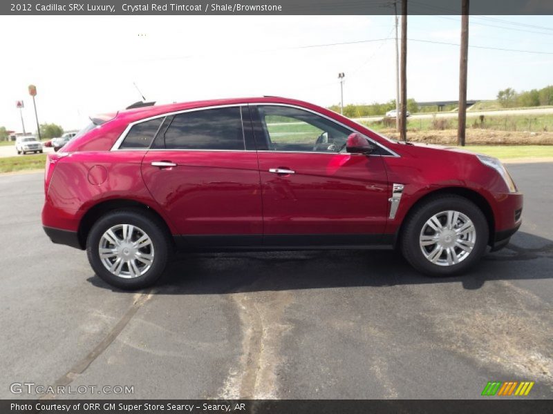 Crystal Red Tintcoat / Shale/Brownstone 2012 Cadillac SRX Luxury