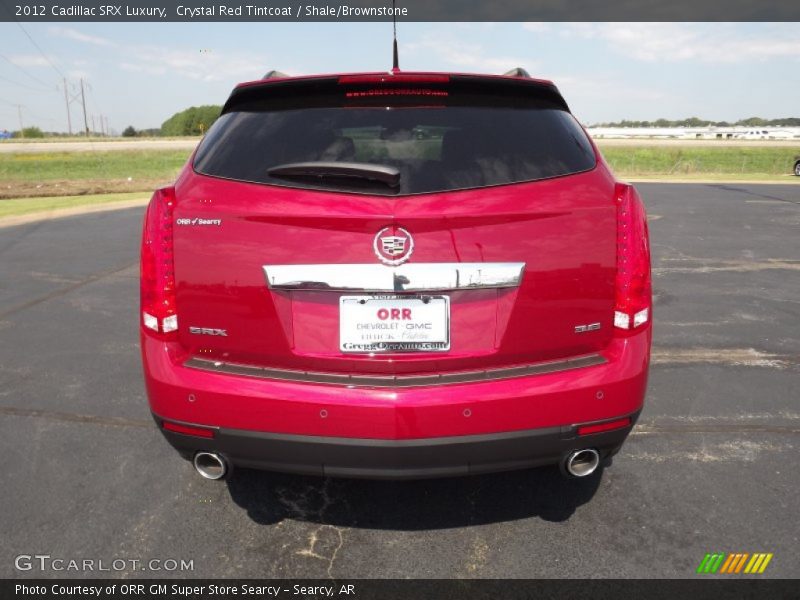 Crystal Red Tintcoat / Shale/Brownstone 2012 Cadillac SRX Luxury