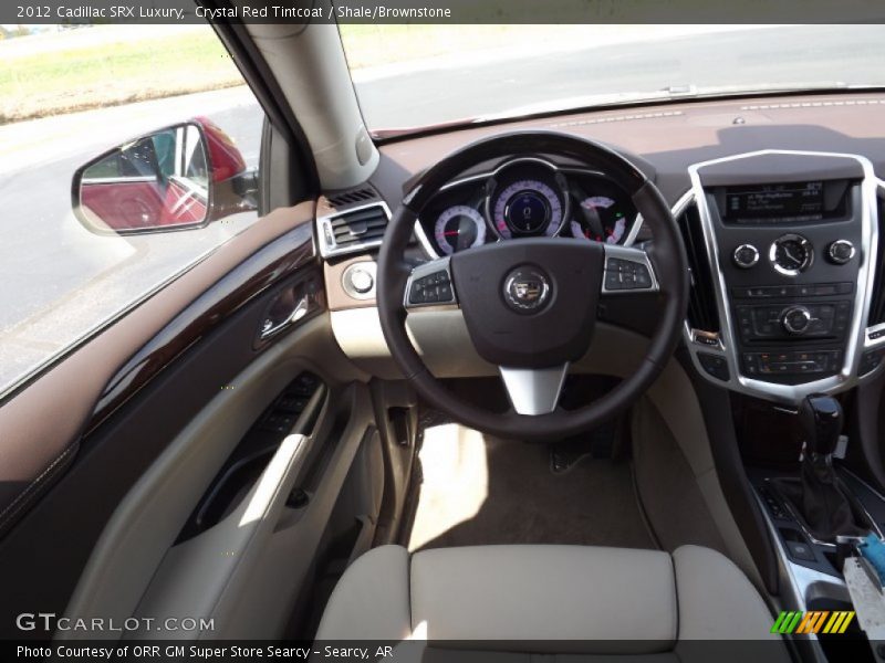 Crystal Red Tintcoat / Shale/Brownstone 2012 Cadillac SRX Luxury