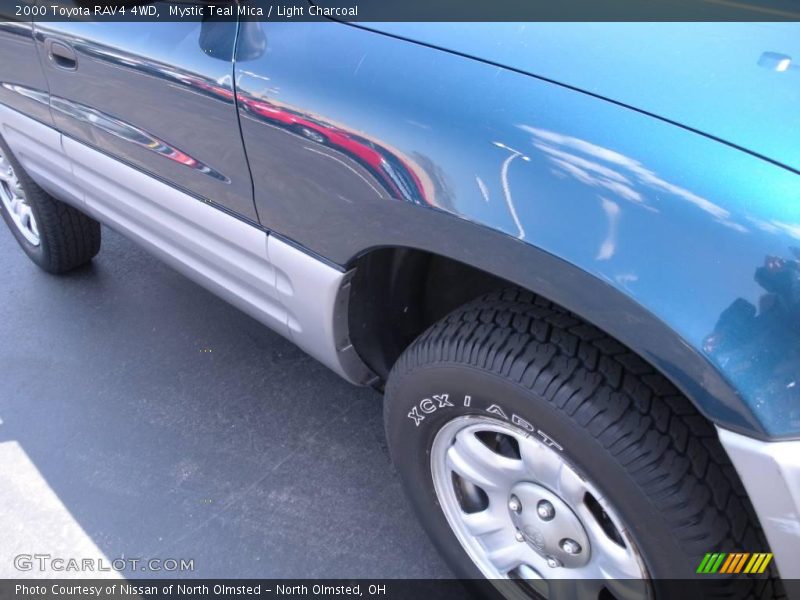 Mystic Teal Mica / Light Charcoal 2000 Toyota RAV4 4WD