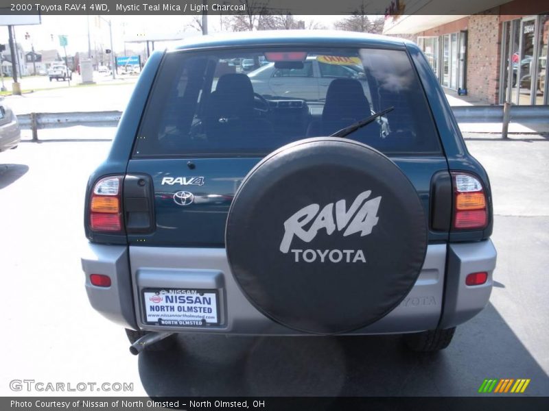 Mystic Teal Mica / Light Charcoal 2000 Toyota RAV4 4WD