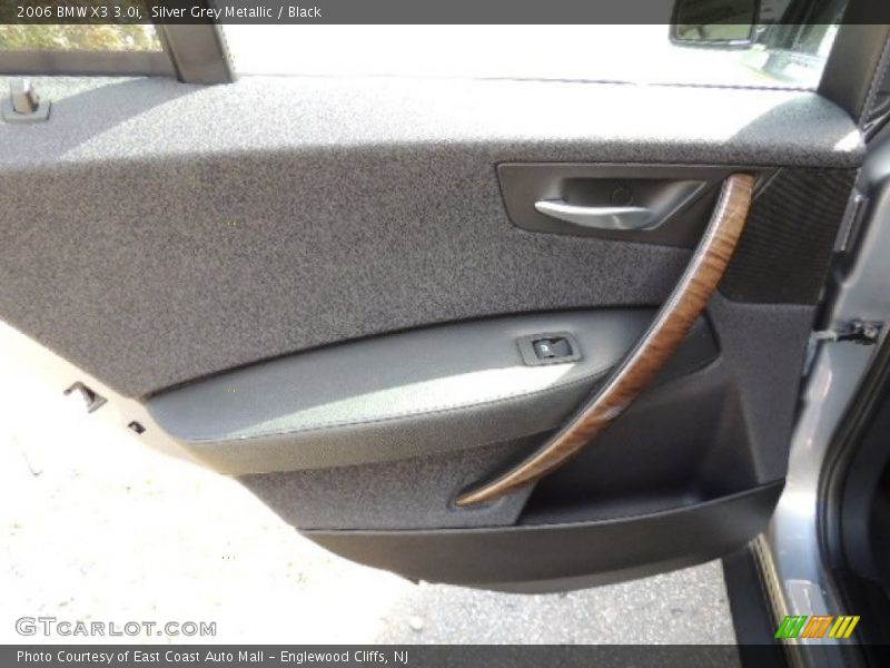Silver Grey Metallic / Black 2006 BMW X3 3.0i
