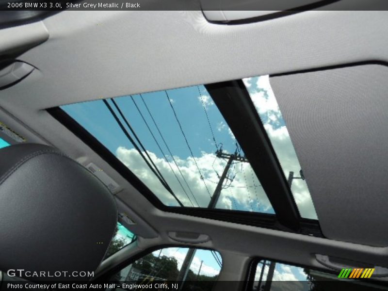 Silver Grey Metallic / Black 2006 BMW X3 3.0i