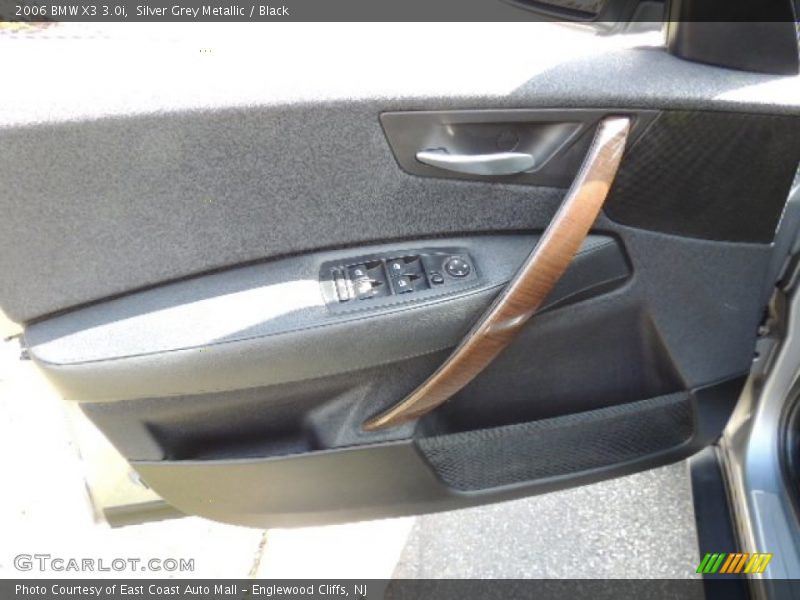 Silver Grey Metallic / Black 2006 BMW X3 3.0i
