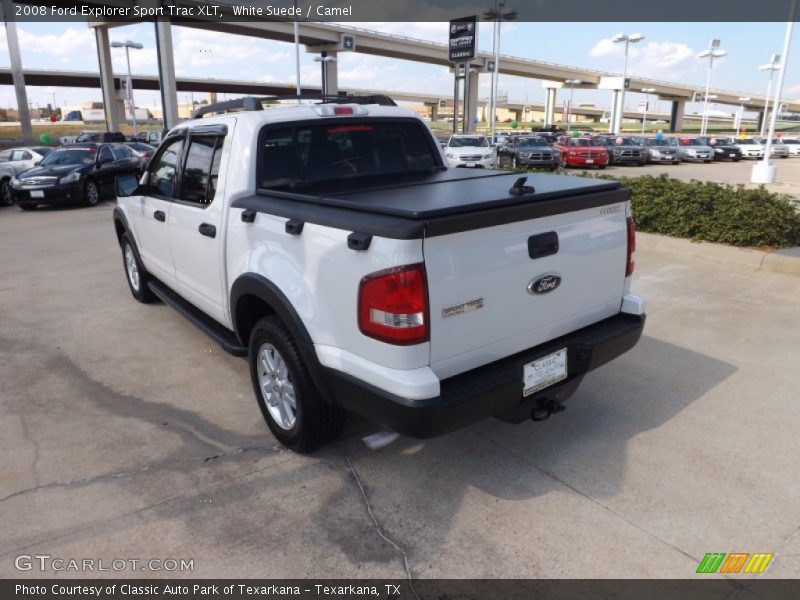 White Suede / Camel 2008 Ford Explorer Sport Trac XLT