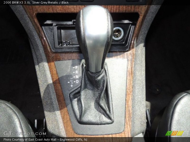 Silver Grey Metallic / Black 2006 BMW X3 3.0i