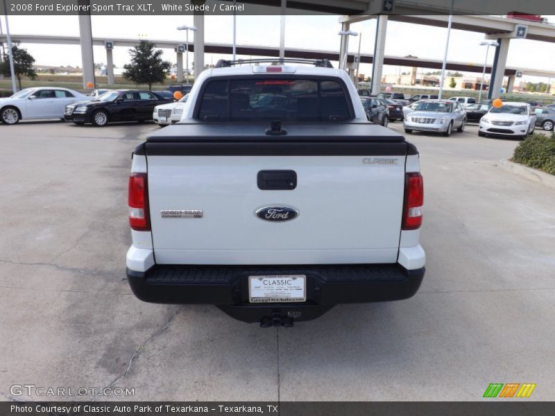 White Suede / Camel 2008 Ford Explorer Sport Trac XLT