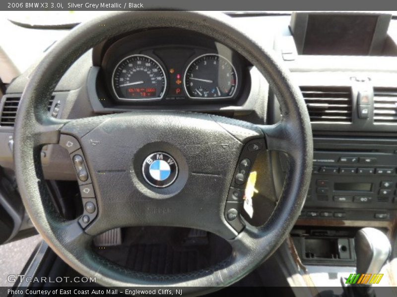 Silver Grey Metallic / Black 2006 BMW X3 3.0i