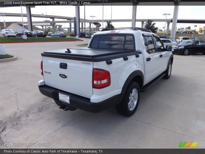 White Suede / Camel 2008 Ford Explorer Sport Trac XLT