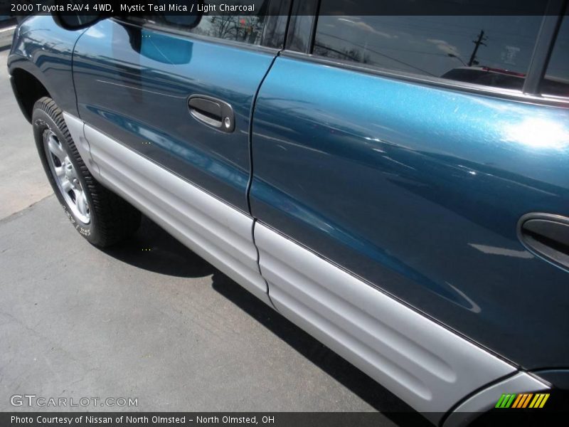 Mystic Teal Mica / Light Charcoal 2000 Toyota RAV4 4WD