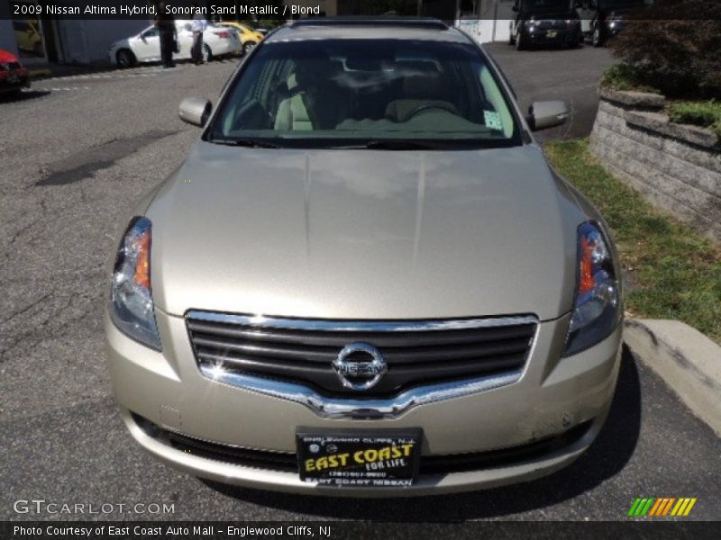 Sonoran Sand Metallic / Blond 2009 Nissan Altima Hybrid