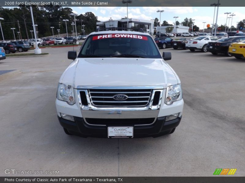 White Suede / Camel 2008 Ford Explorer Sport Trac XLT