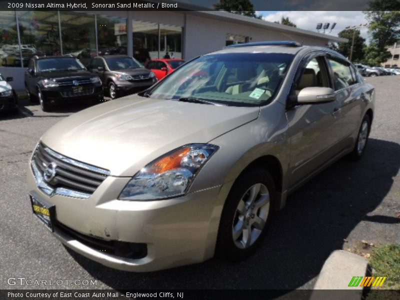 Sonoran Sand Metallic / Blond 2009 Nissan Altima Hybrid