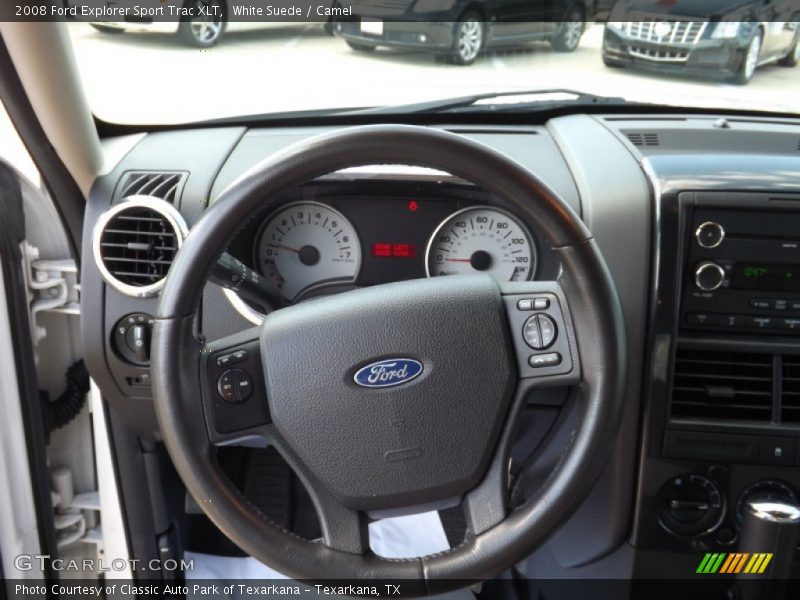 White Suede / Camel 2008 Ford Explorer Sport Trac XLT