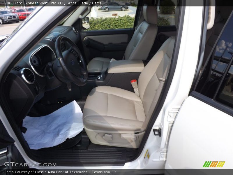 White Suede / Camel 2008 Ford Explorer Sport Trac XLT