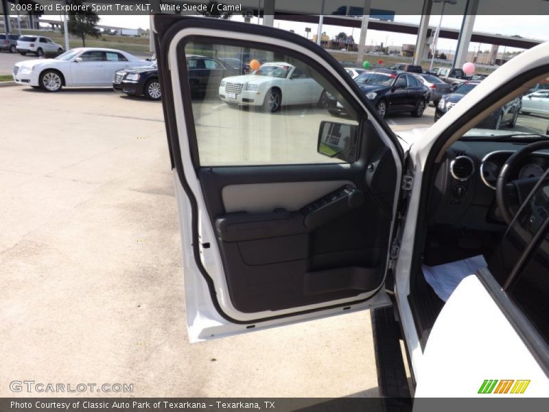 White Suede / Camel 2008 Ford Explorer Sport Trac XLT