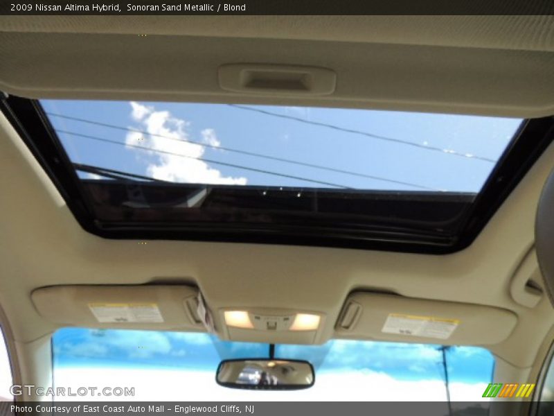 Sonoran Sand Metallic / Blond 2009 Nissan Altima Hybrid