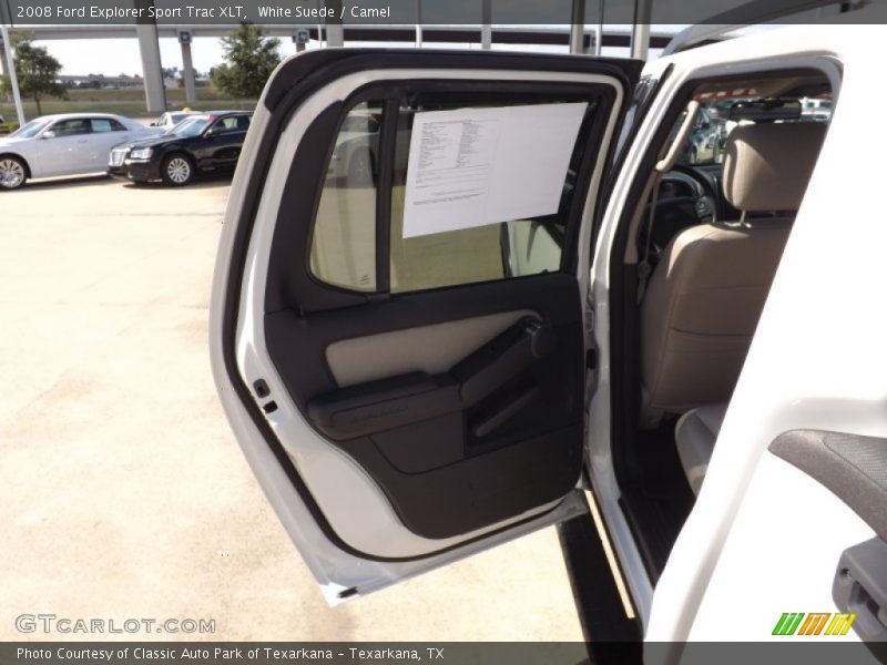 White Suede / Camel 2008 Ford Explorer Sport Trac XLT