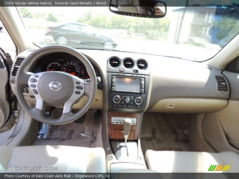 Sonoran Sand Metallic / Blond 2009 Nissan Altima Hybrid