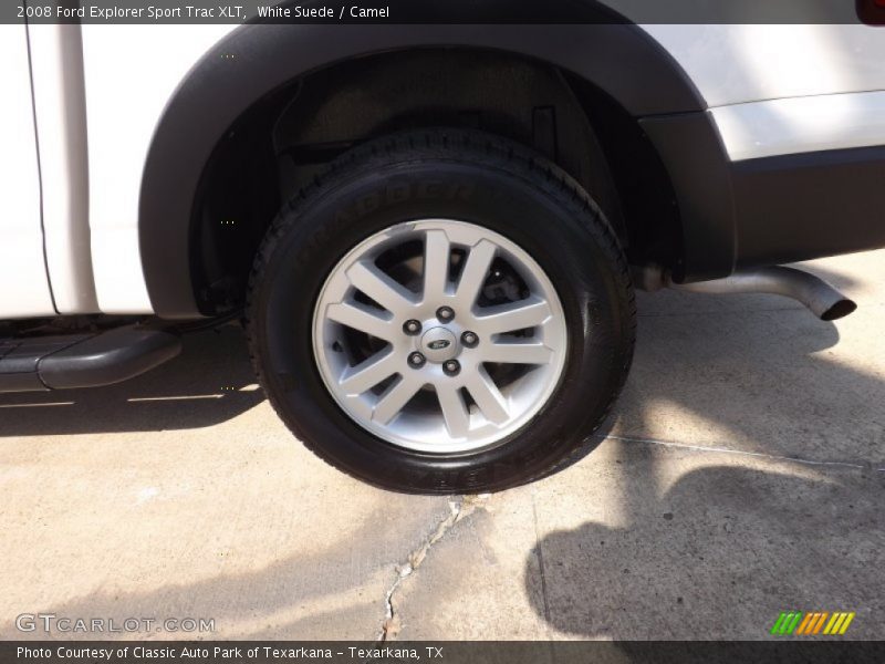White Suede / Camel 2008 Ford Explorer Sport Trac XLT