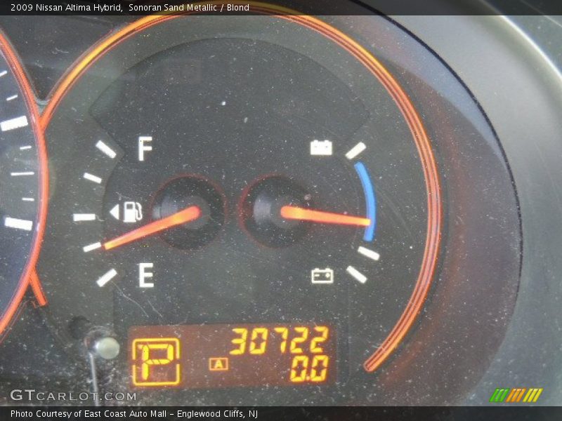 Sonoran Sand Metallic / Blond 2009 Nissan Altima Hybrid