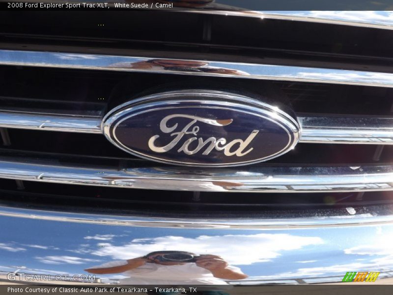 White Suede / Camel 2008 Ford Explorer Sport Trac XLT