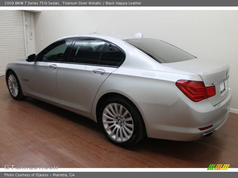  2009 7 Series 750i Sedan Titanium Silver Metallic