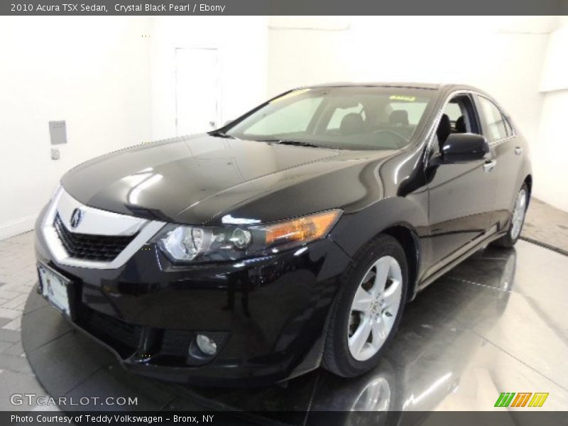 Crystal Black Pearl / Ebony 2010 Acura TSX Sedan