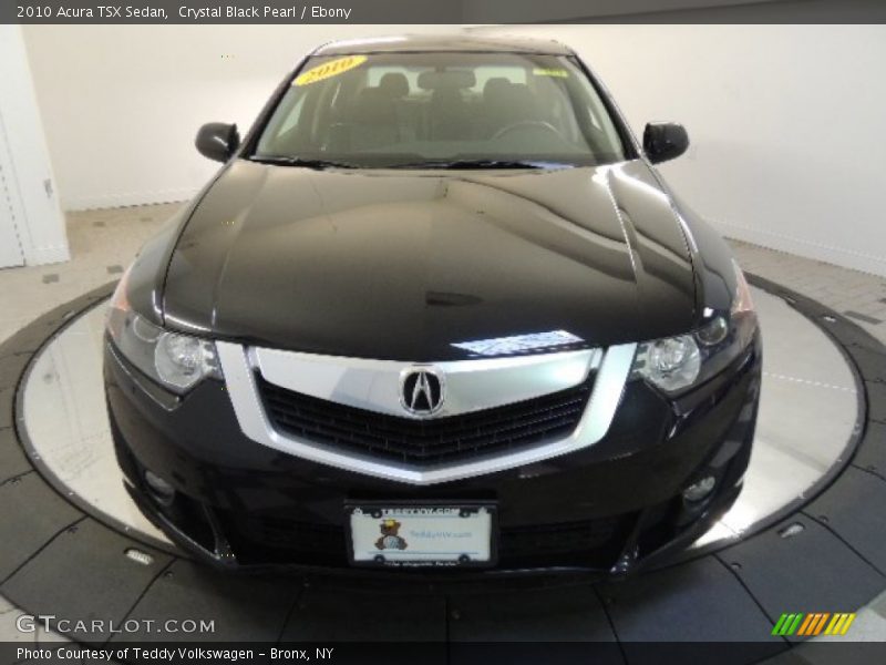 Crystal Black Pearl / Ebony 2010 Acura TSX Sedan