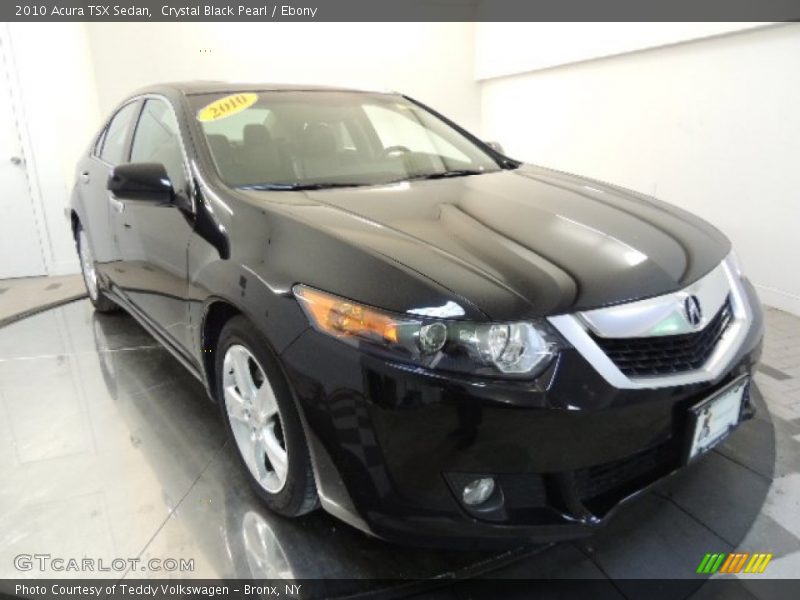 Crystal Black Pearl / Ebony 2010 Acura TSX Sedan