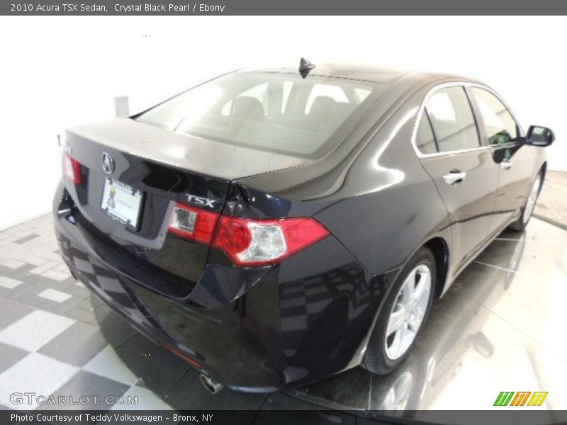 Crystal Black Pearl / Ebony 2010 Acura TSX Sedan