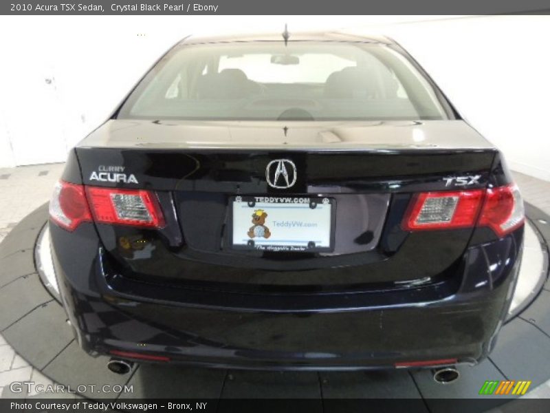 Crystal Black Pearl / Ebony 2010 Acura TSX Sedan