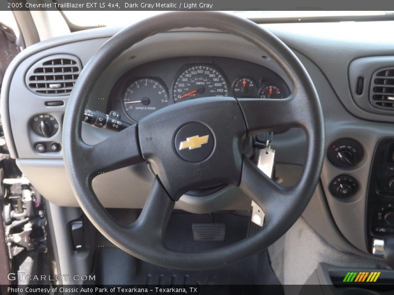 Dark Gray Metallic / Light Gray 2005 Chevrolet TrailBlazer EXT LS 4x4
